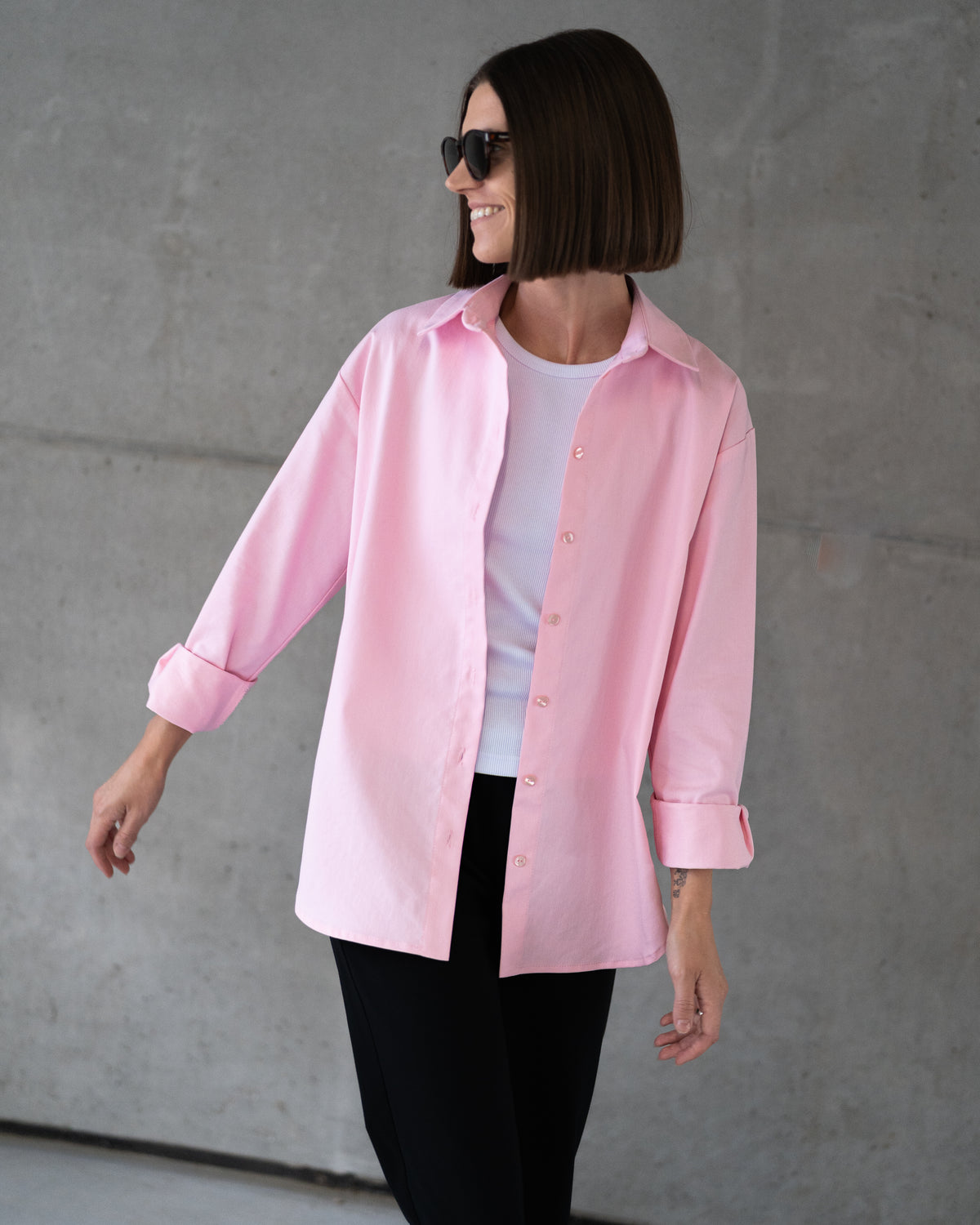 Unisex „oversize" marškiniai