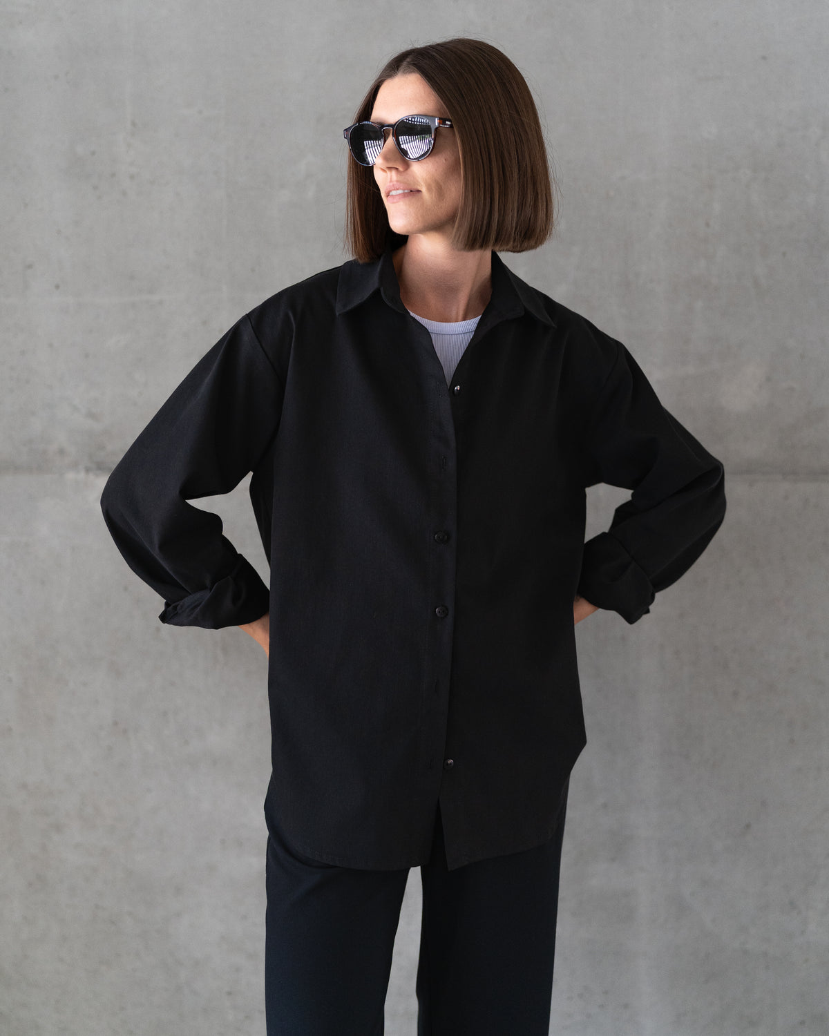 Unisex „oversize" marškiniai