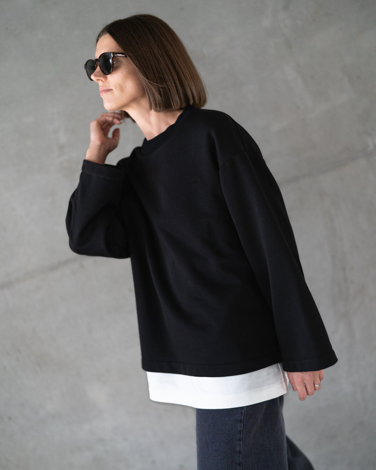 Unisex „oversize" džemperis