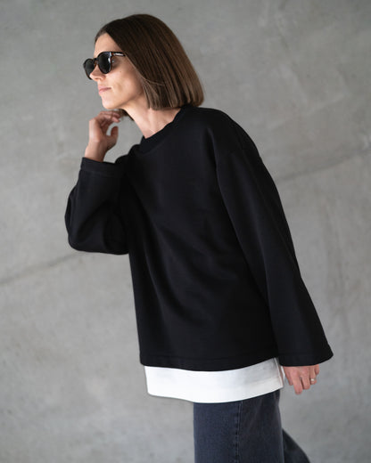 Unisex „oversize" džemperis