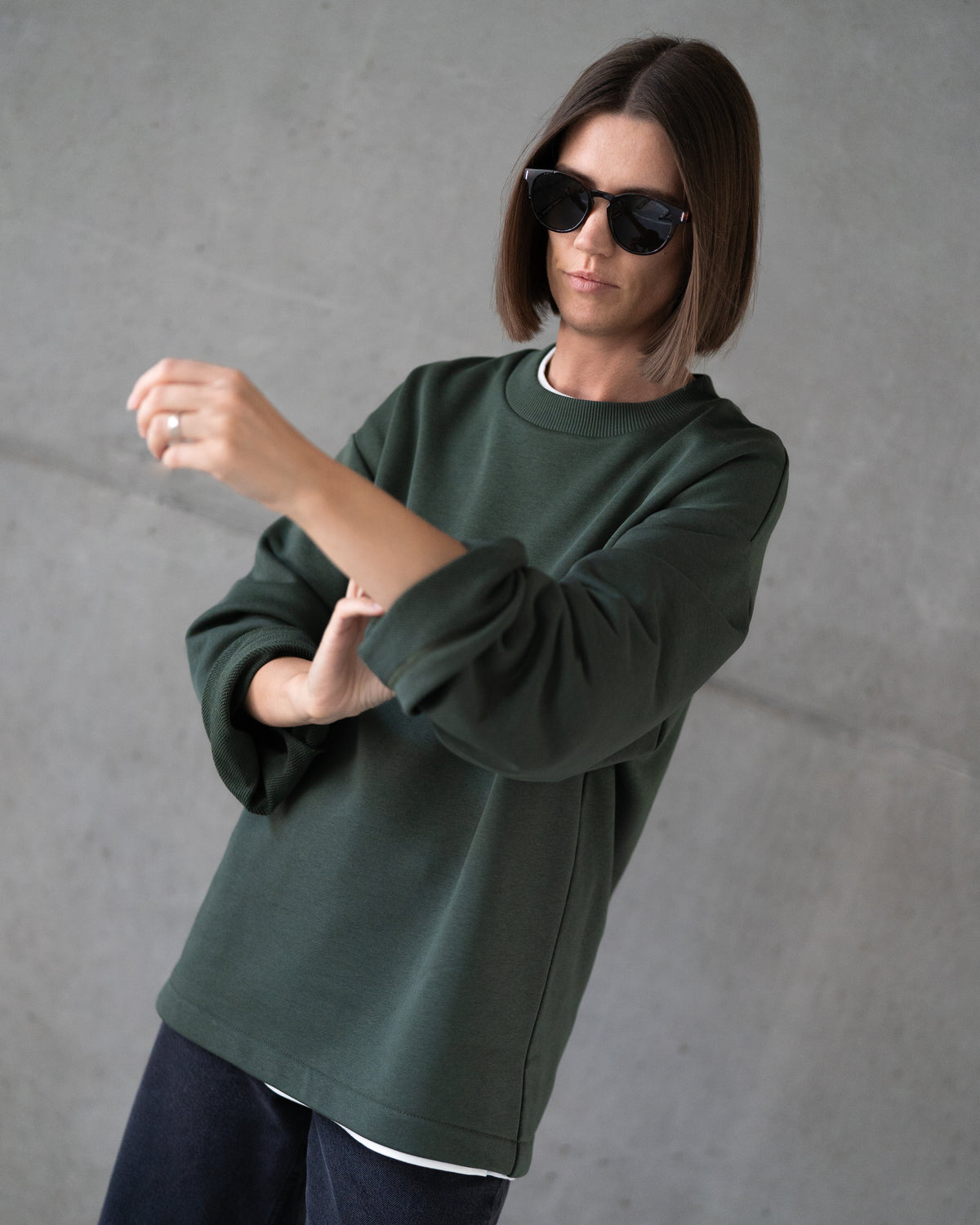 Unisex „oversize" džemperis