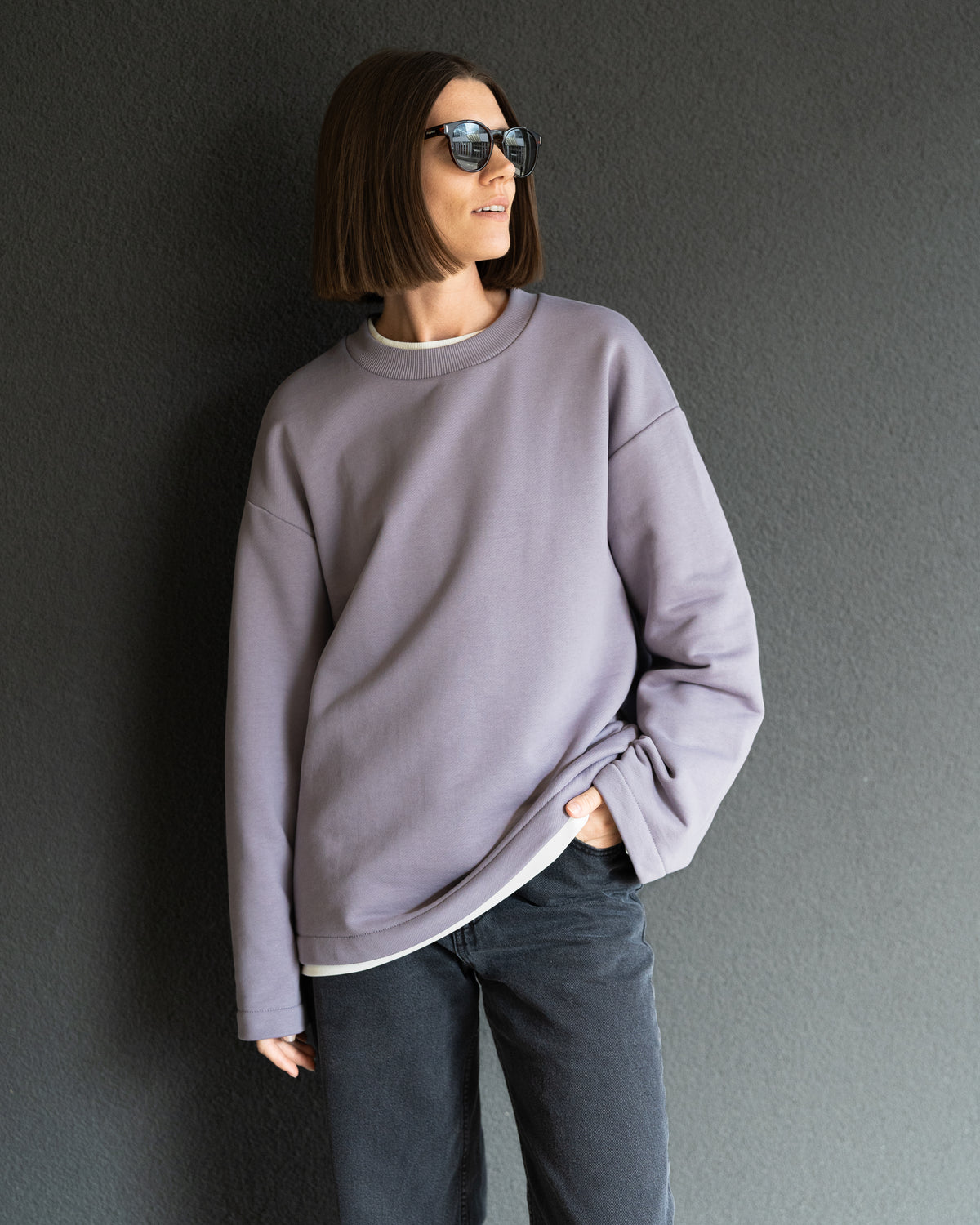 Unisex „oversize" džemperis