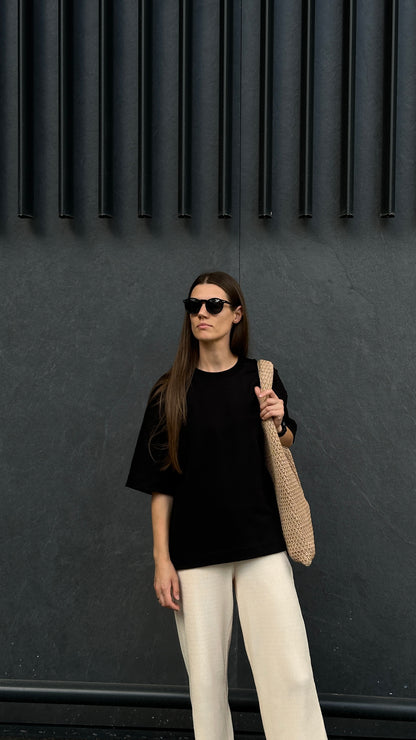 Didelė rankomis nerta rankinė | Dūna