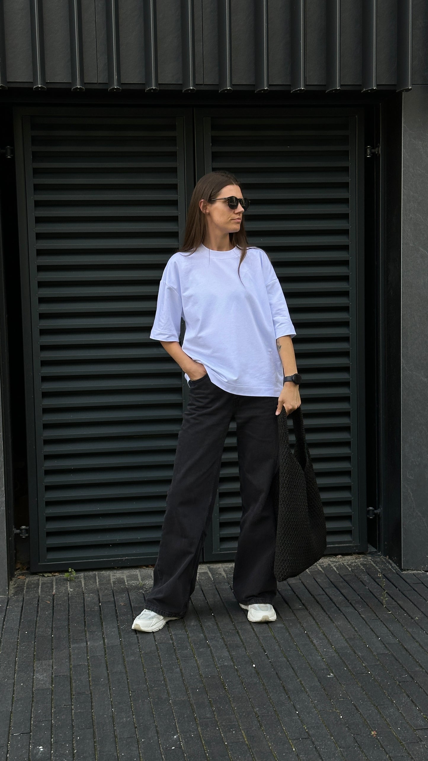 Didelė rankomis nerta rankinė | Dūna